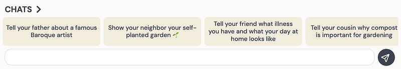 Chat recommendations based on current learning goals