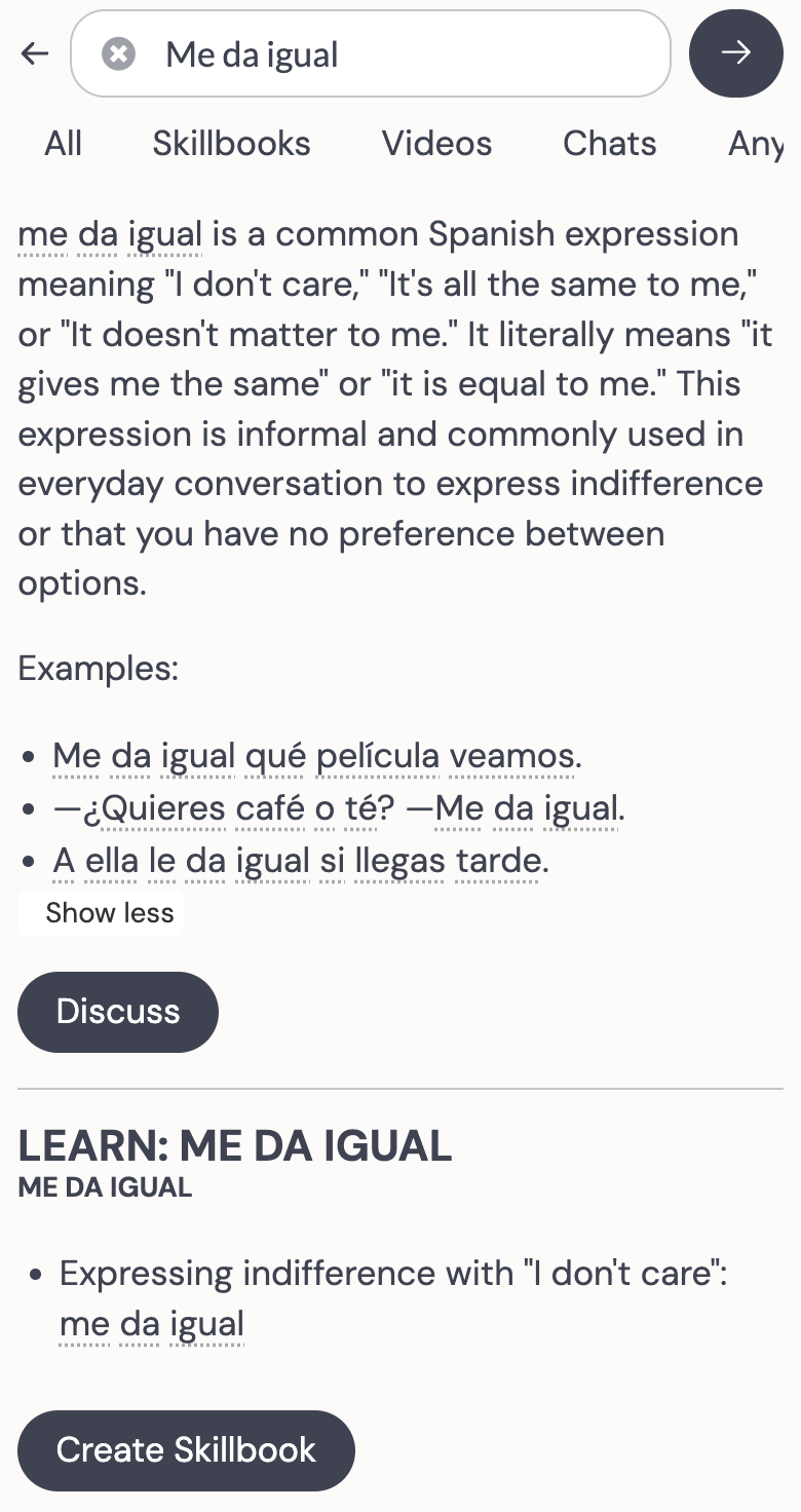 Translation and definition tools in Jetway Smart Search